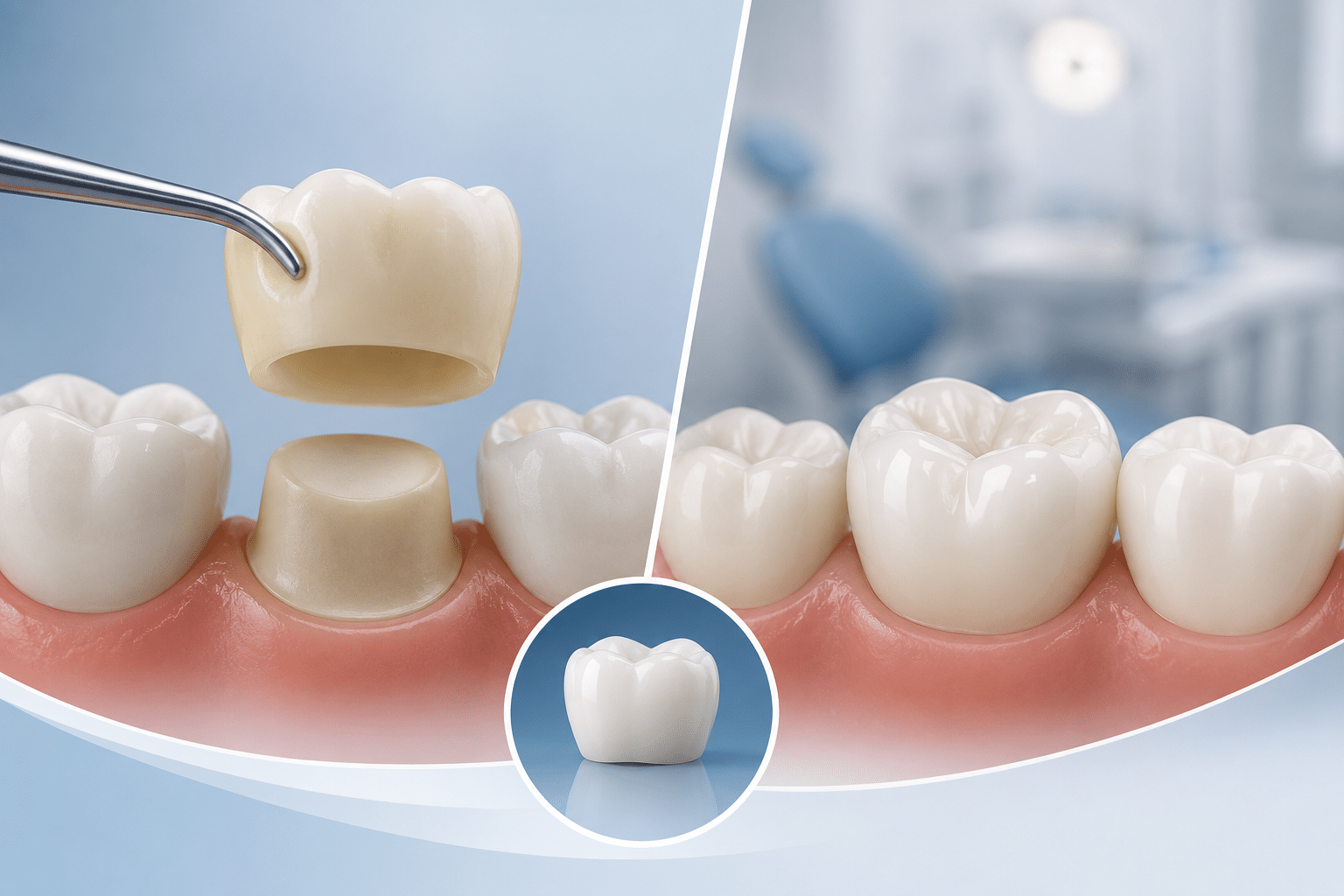 Temporary vs Permanent Dental Crown: Key Differences Explained