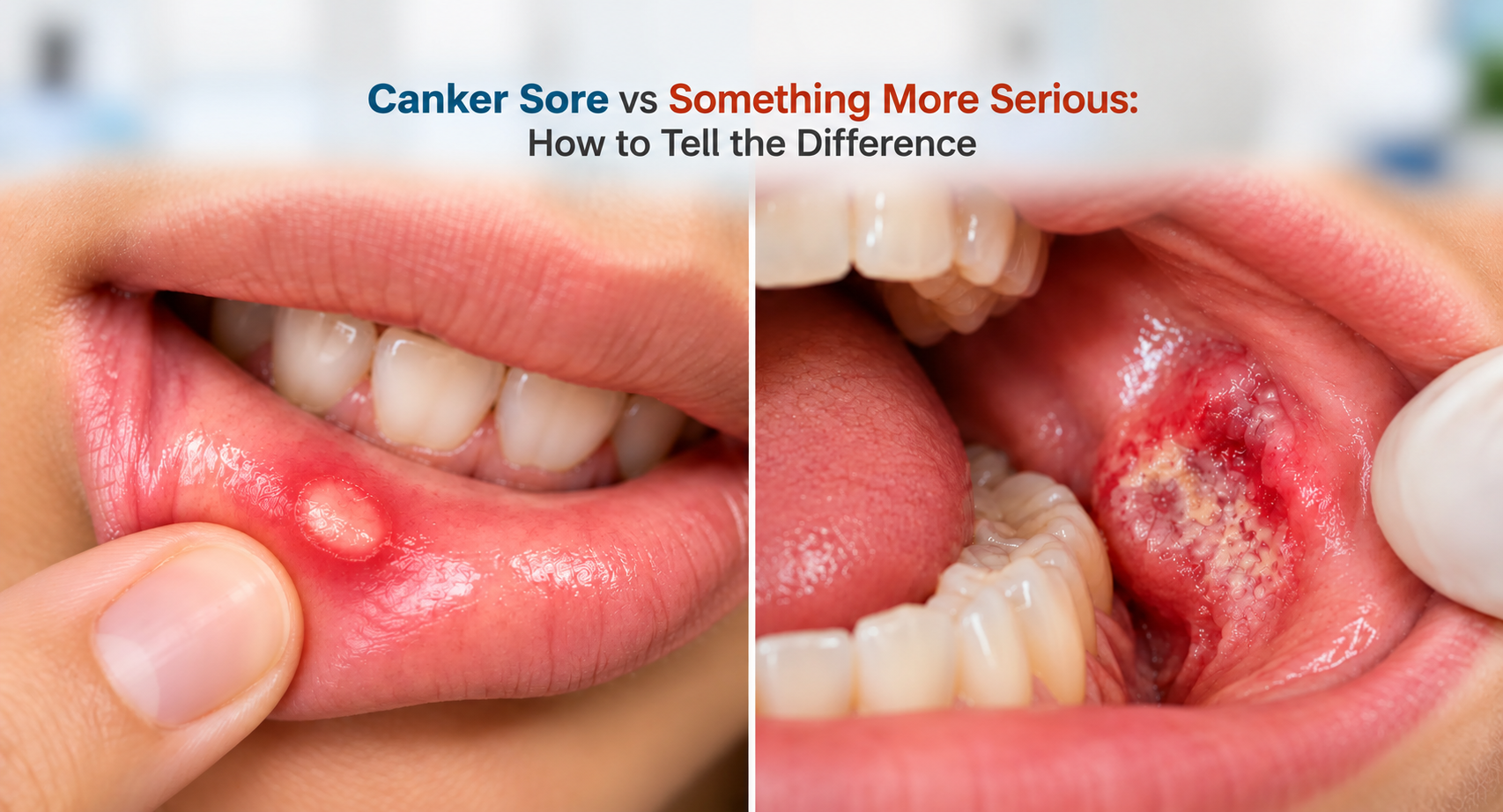 Canker Sore vs Something More Serious: How to Tell the Difference