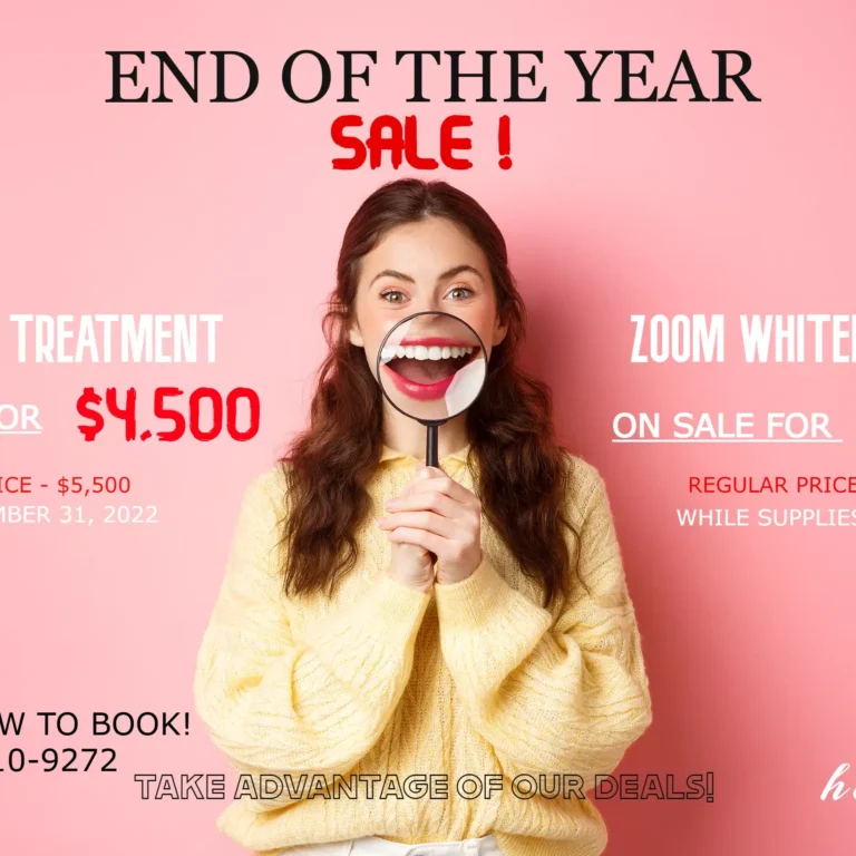 END OF THE YEAR SALE!