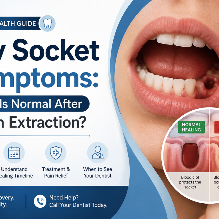 Dry Socket Symptoms